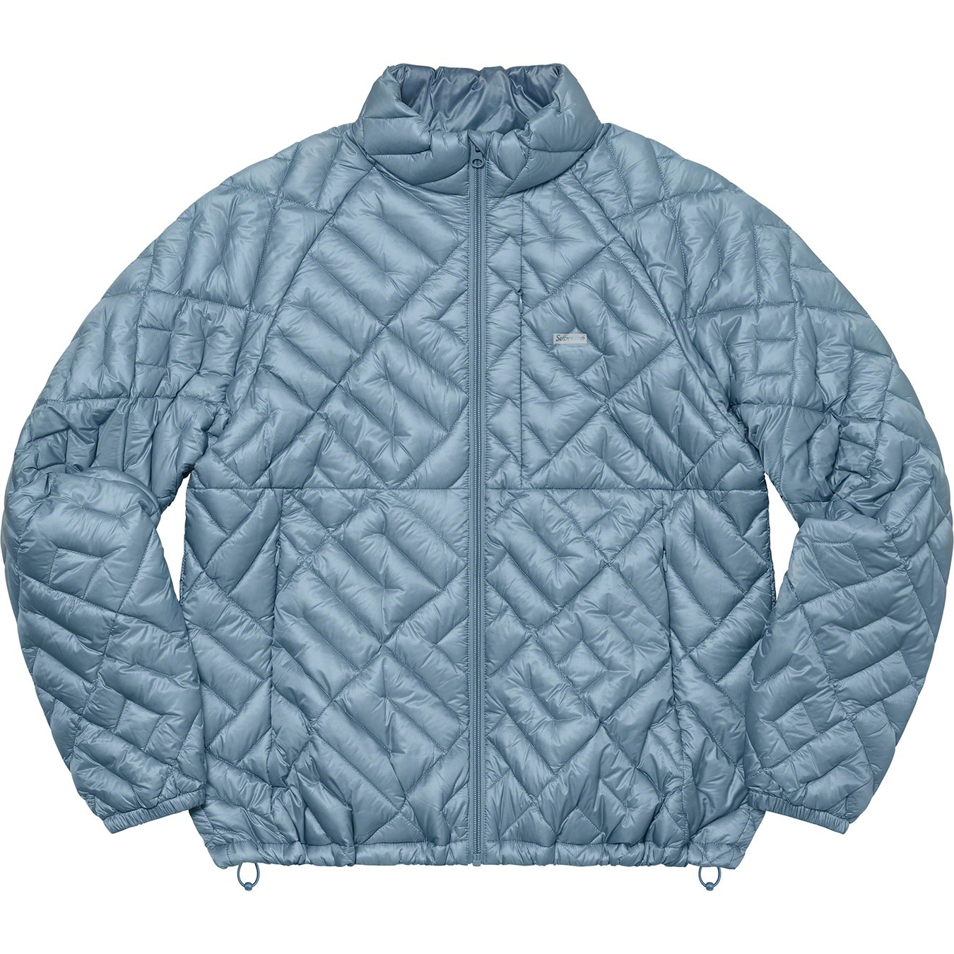 Spellout Quilted Lightweight Down Jacket view 12